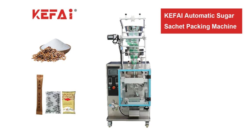 دستگاه بسته بندی کیسه قند KEFAI اتوماتیک