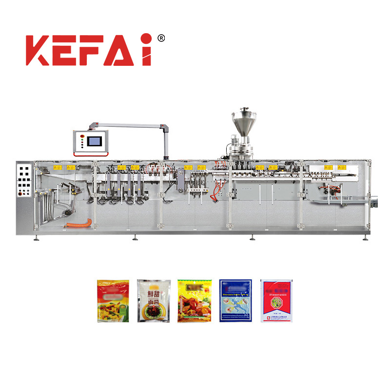 دستگاه بسته بندی کیسه مهر و موم جانبی تخت KEFAI Granule HFFS