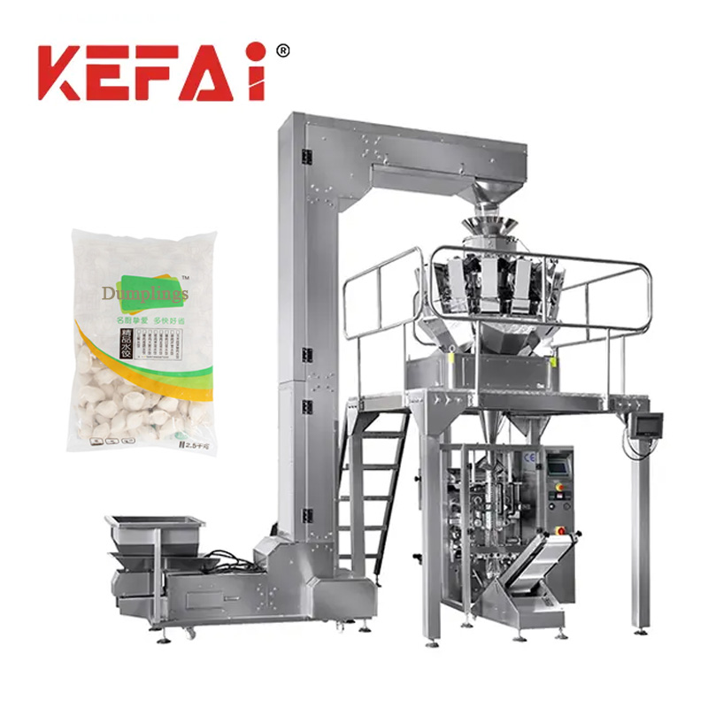 دستگاه بسته بندی توزین پیراشکی KEFAI